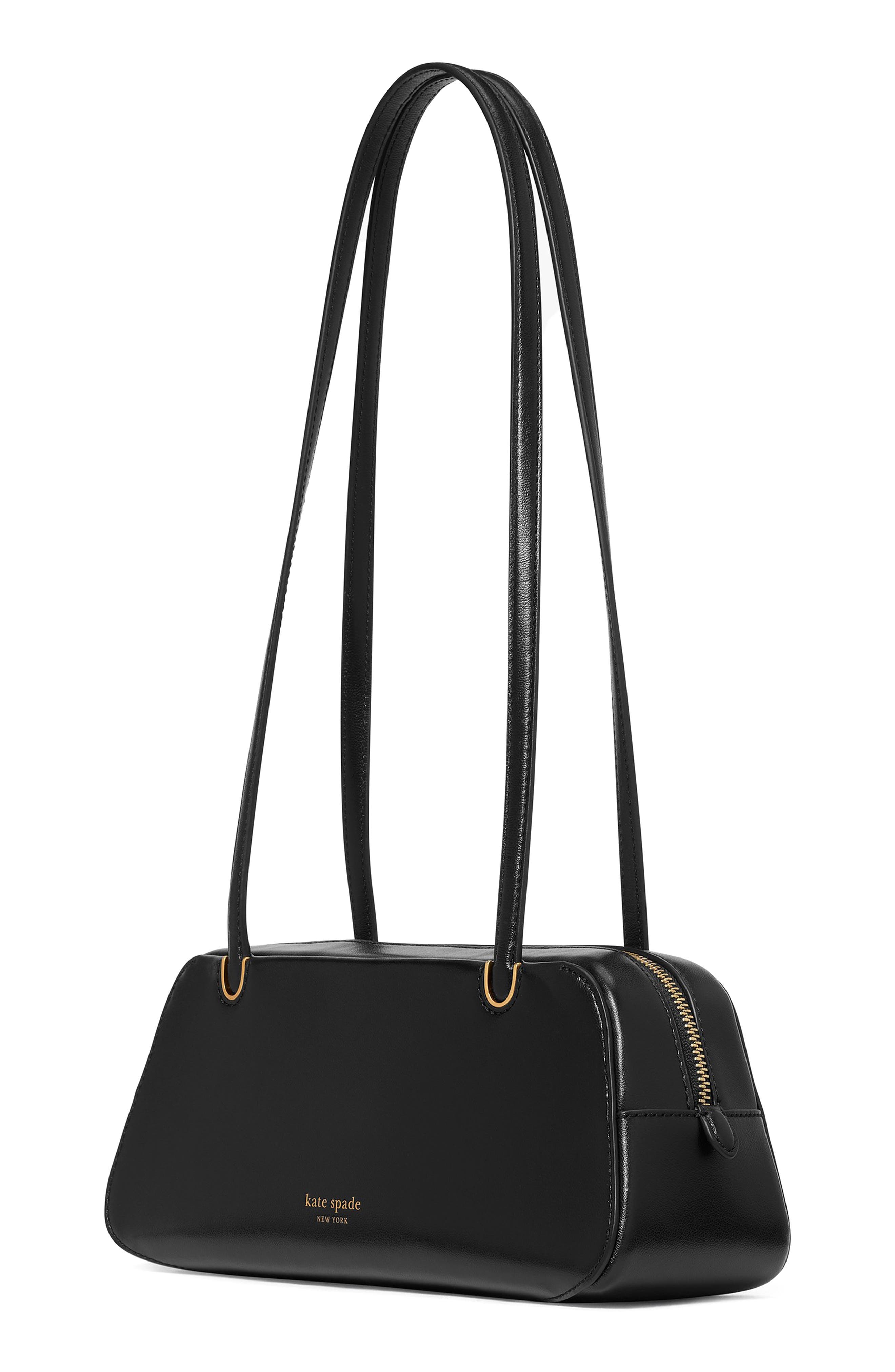 Kate Spade New York grace fine grain leather shoulder bag, Alternate, color, 