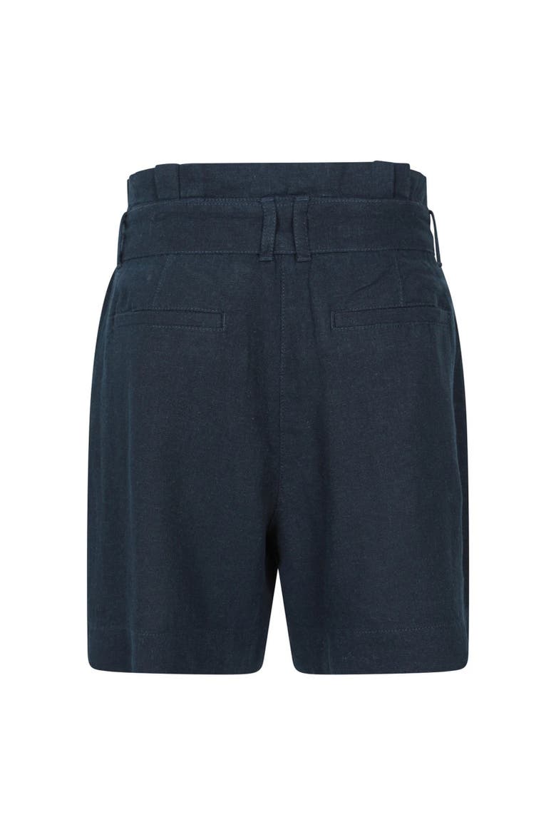 Oatley Linen Blend Shorts, Alternate, color, Navy