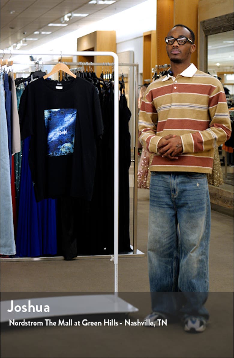 Space Palm Biggie Graphic T-Shirt, sales video thumbnail