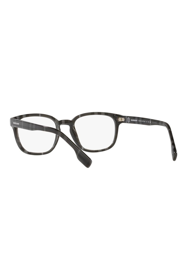 Edison 53mm Square Optical Glasses, Alternate, color, BLACK