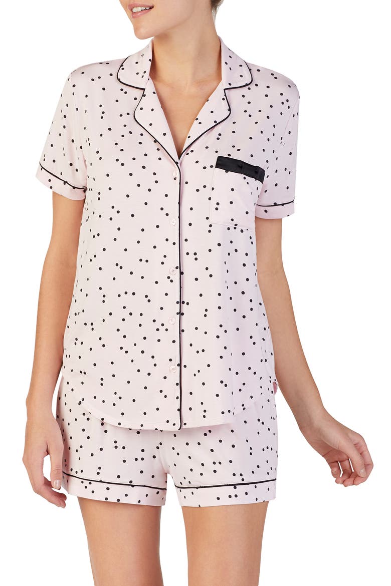 short pajamas, Main, color, SCATTERED DOT PINK
