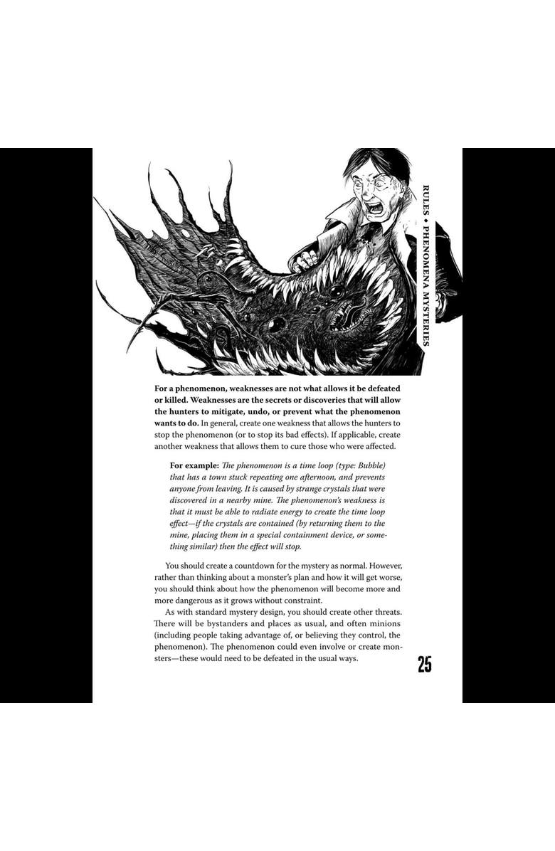 Evil Hat Monster Of The Week, Tome Of Mysteries Hardcover RPG Supplement Book, Alternate, color, Multicolored