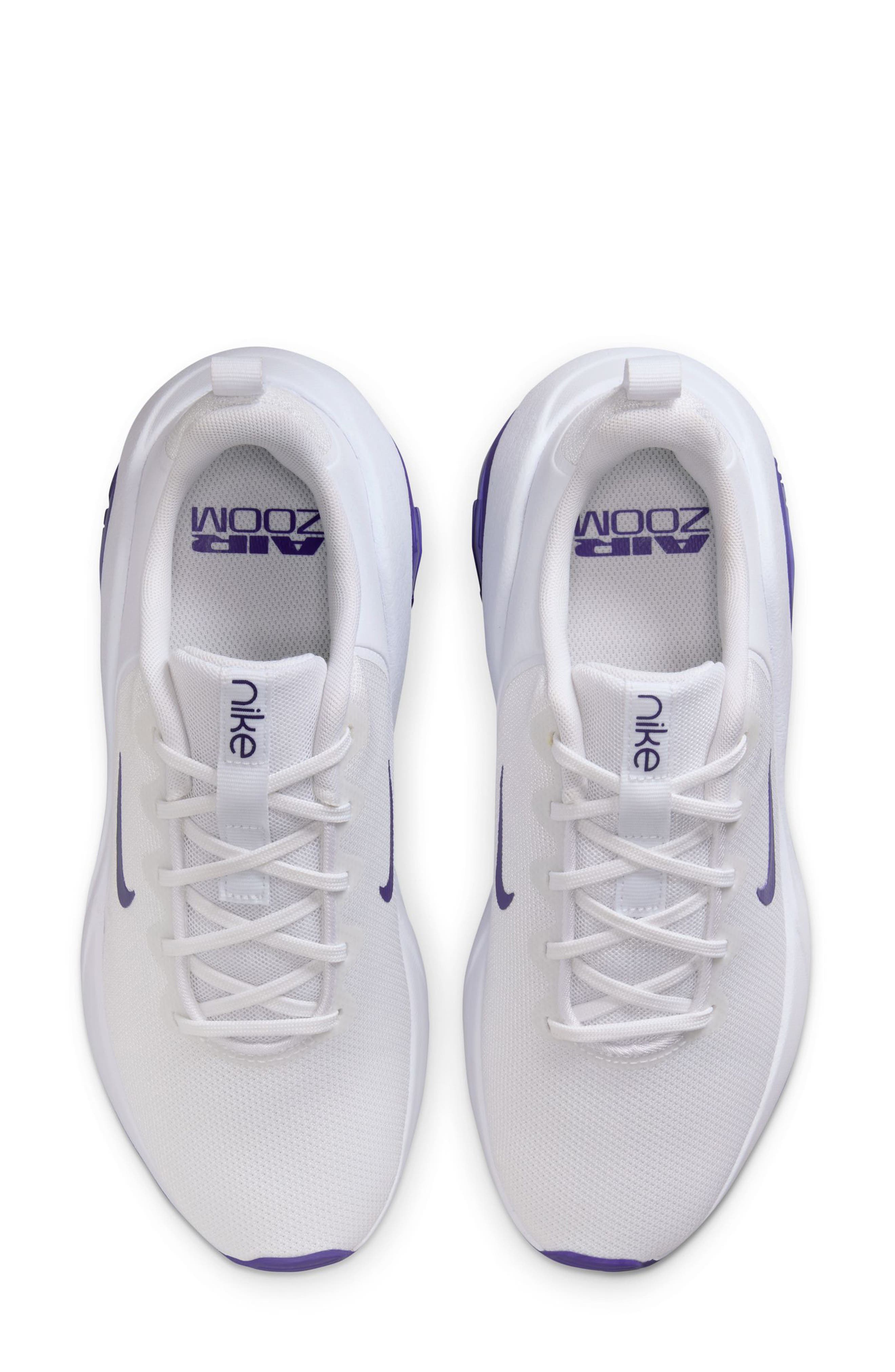 Nike Bella 7 Training Shoe, Alternate, color, White/ Court Purple/ White