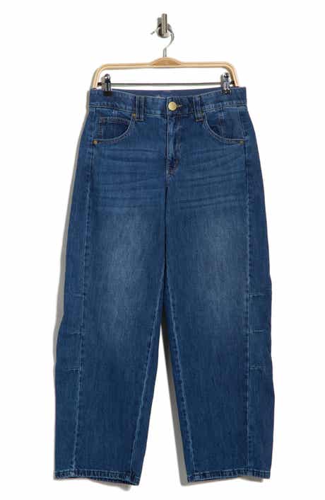 Democracy 'Ab'solution High Waist Ankle Barrel Leg Jeans
