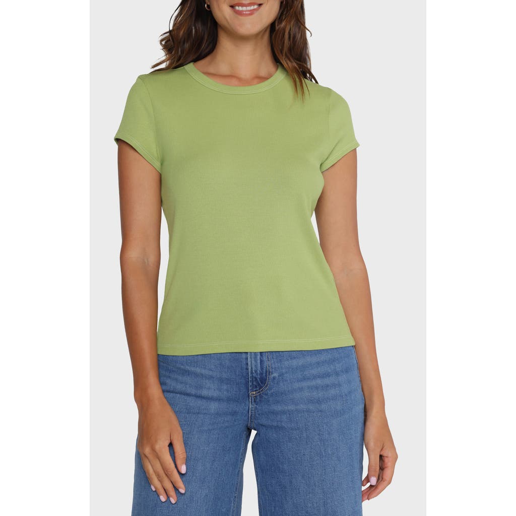 Matty M . Jenna Short Sleeve T-shirt In Green