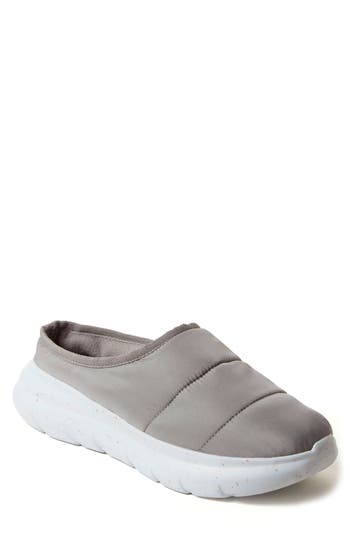 Dearfoams Ontario Slip-on Sneaker In Medium Grey