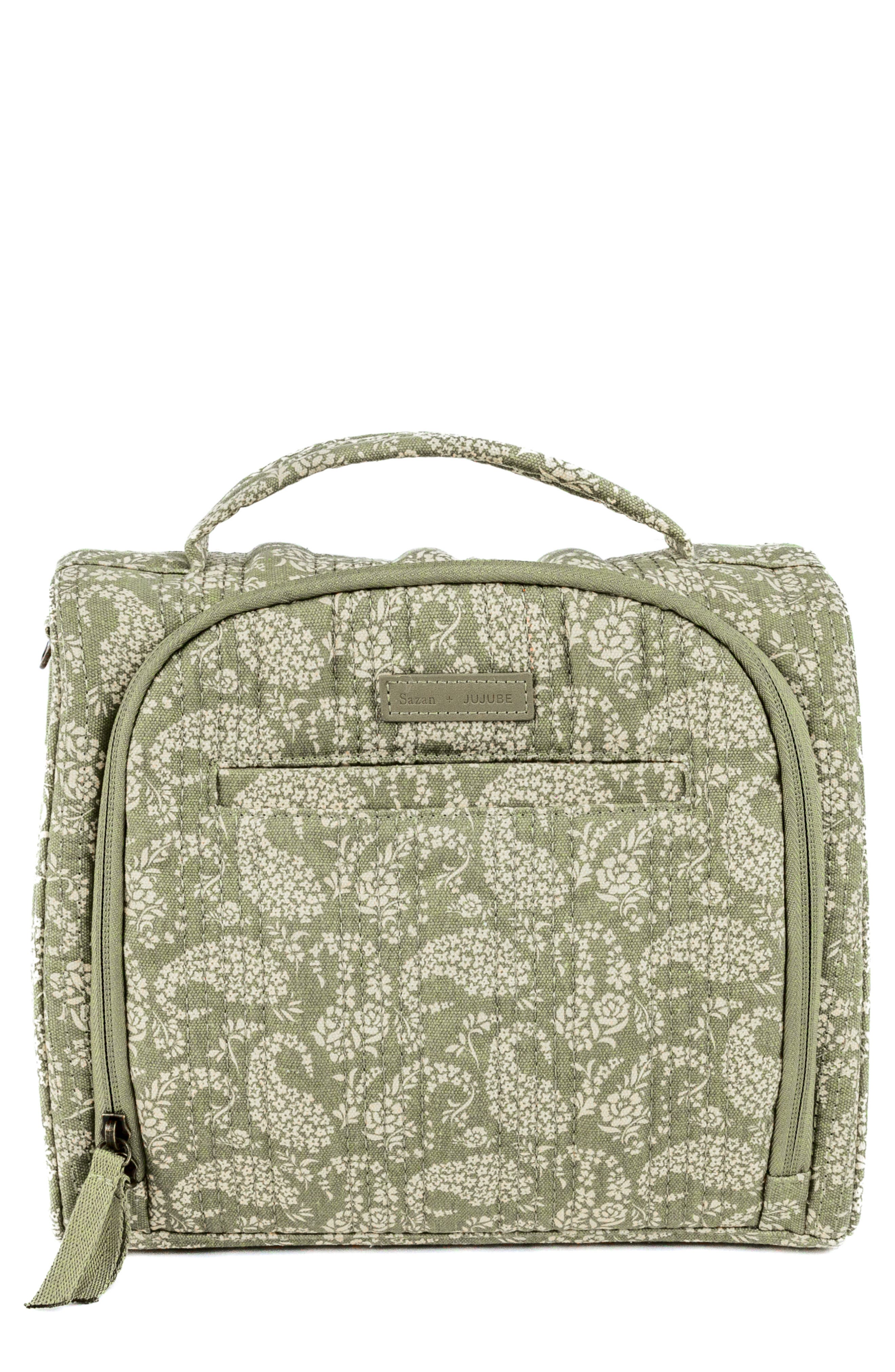 JuJuBe x Sazan Hendrix Insulated Bottle Bag, Main, color, Paisley Floral