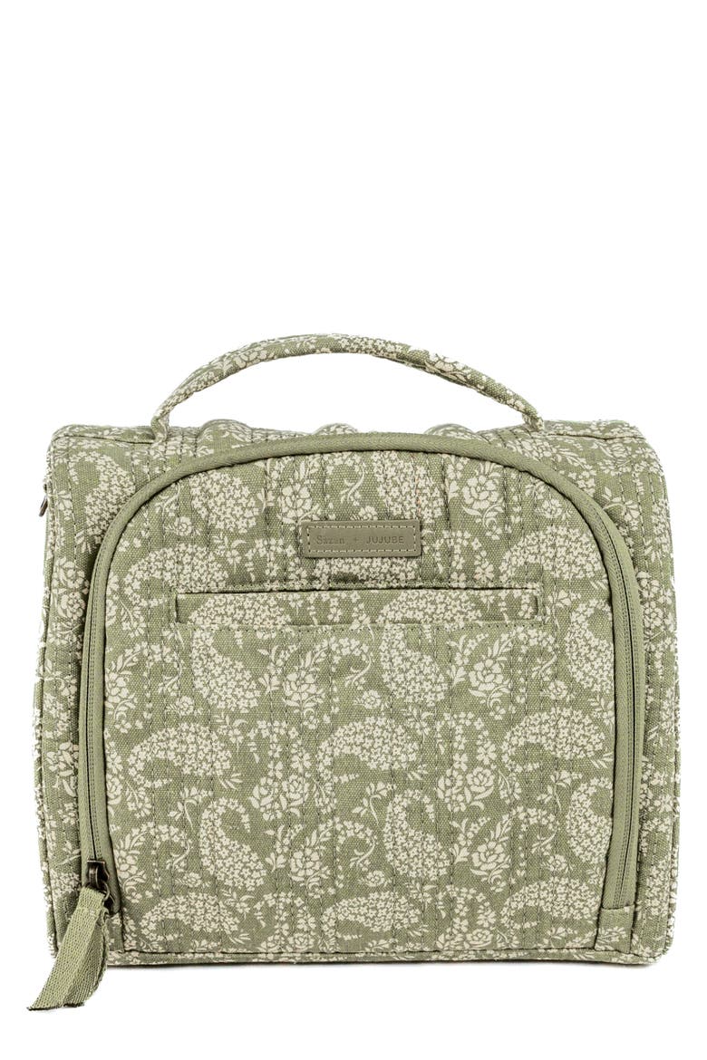 x Sazan Hendrix Insulated Bottle Bag, Main, color, PAISLEY FLORAL