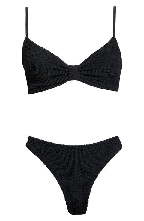 Alicia Textured 2-Piece Bikini