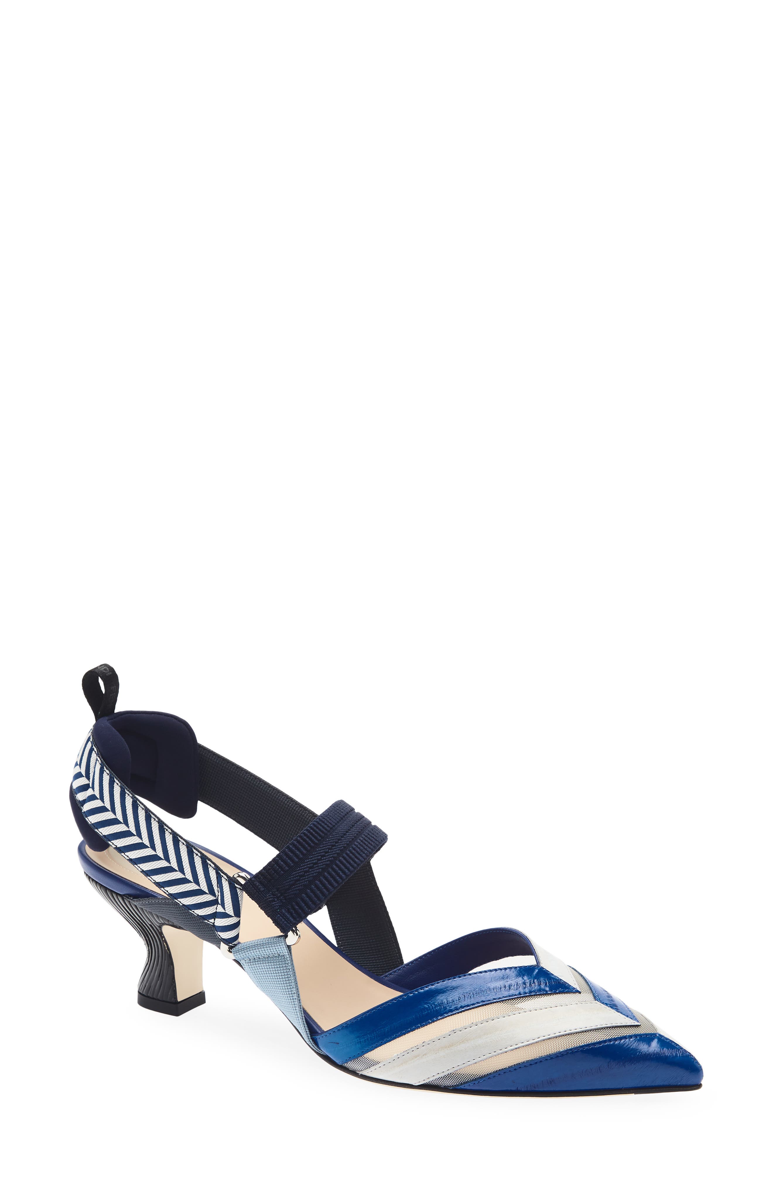 Iconic Colibri Slingback Pump, Main, color, BLUE SMOKE