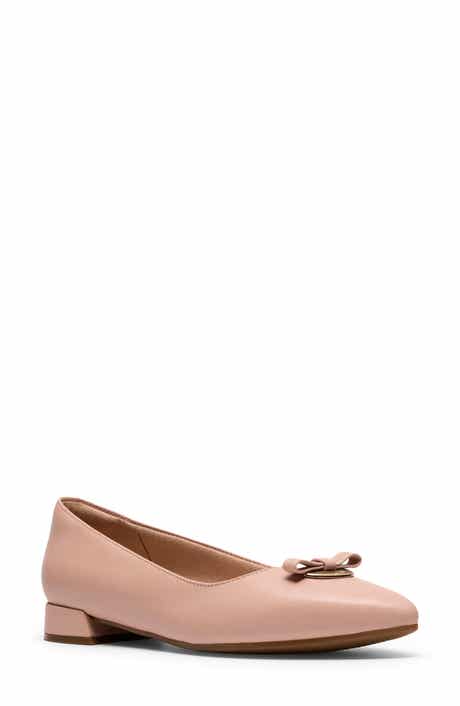 Natalyn Trim Faux Leather Ballet Flat