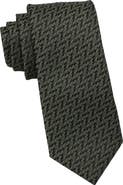 KARL LAGERFELD Textured Neat Tie