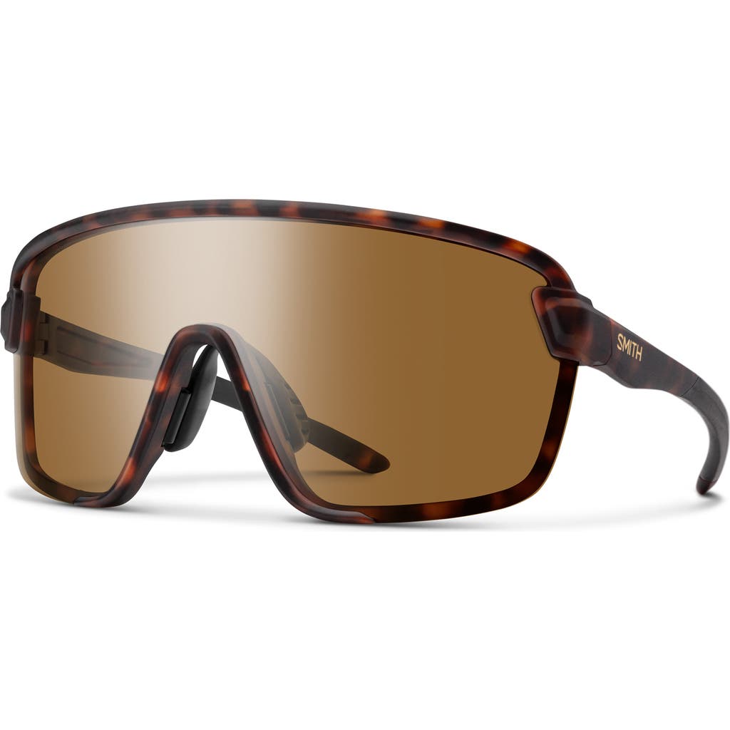 Smith Bobcat Photochromic 135mm Chromapop™ Shield Sunglasses In Brown