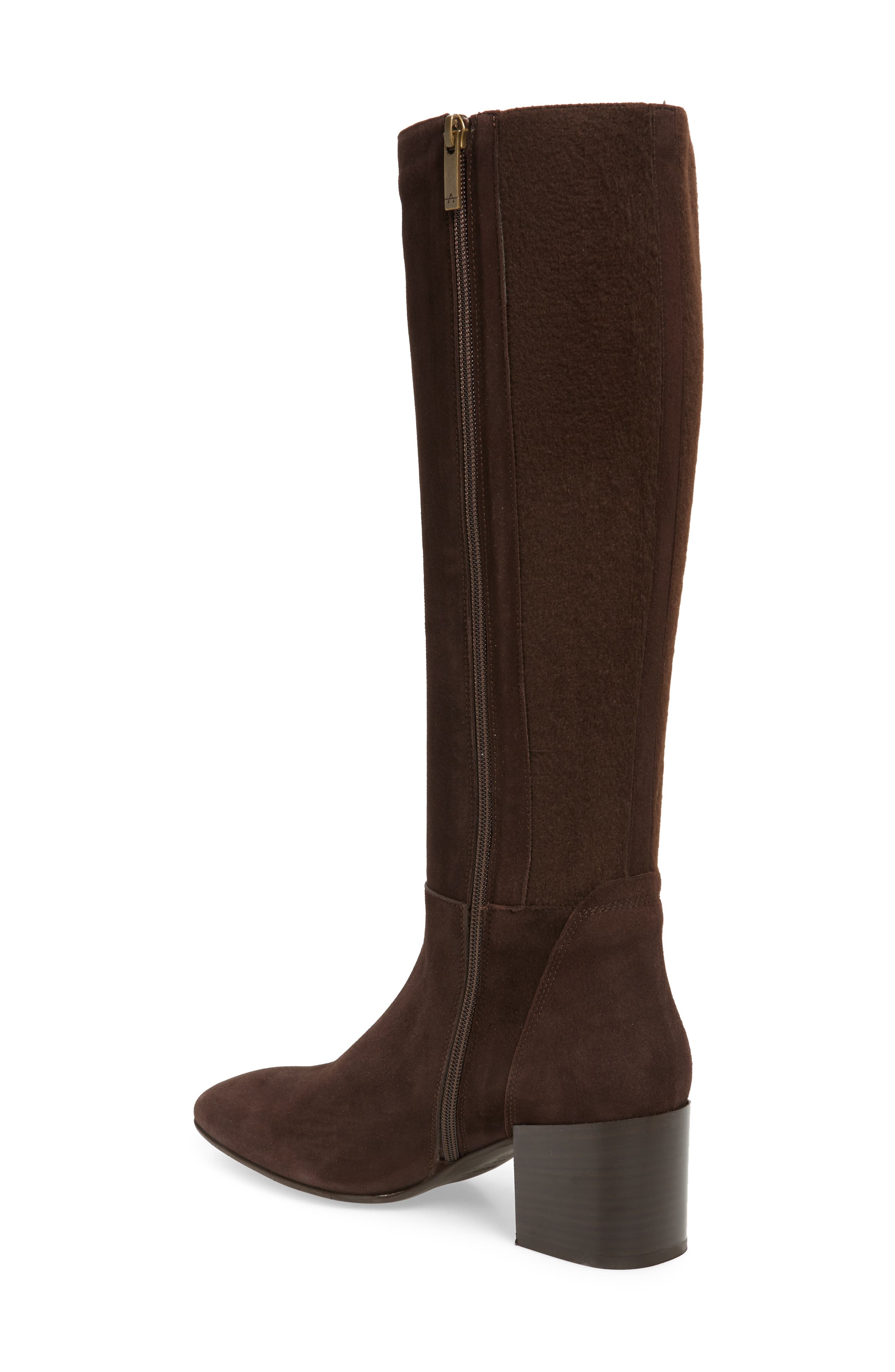 Calynn Tall Weatherproof Boot, Alternate, color, EXPRESSO