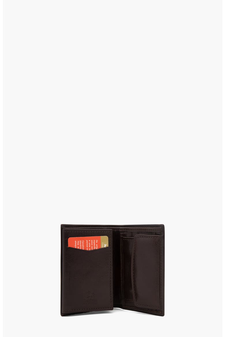 Gentleman Trifold Leather Wallet 522, Alternate, color, Brown