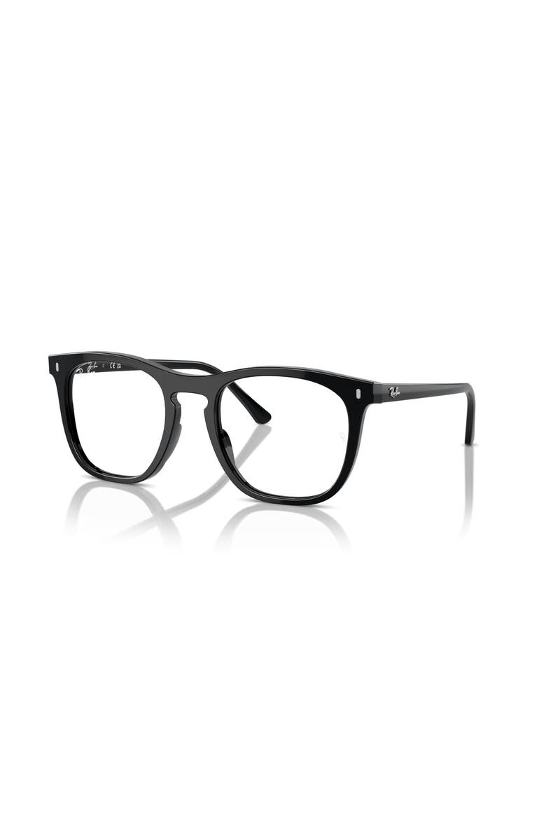 Ray-Ban 53mm Square optical glasses, Main, color, Black