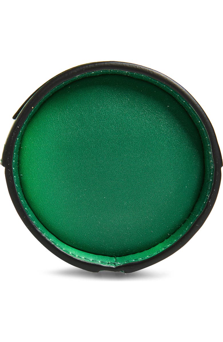 Moschino Champagne Bottle Leather Clutch, Alternate, color, One Color 85A Oe1