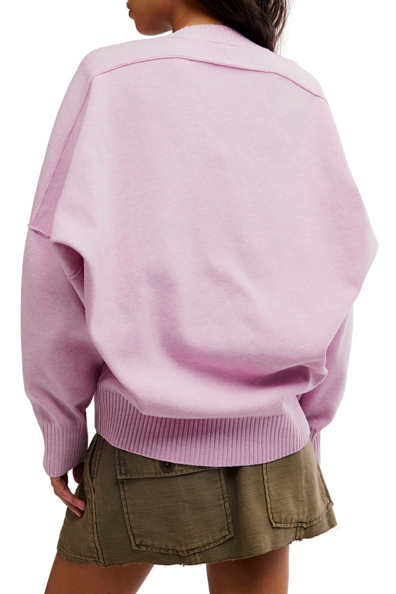 Alma Pullover Sweater, Alternate, color, FRAGRANT LILAC