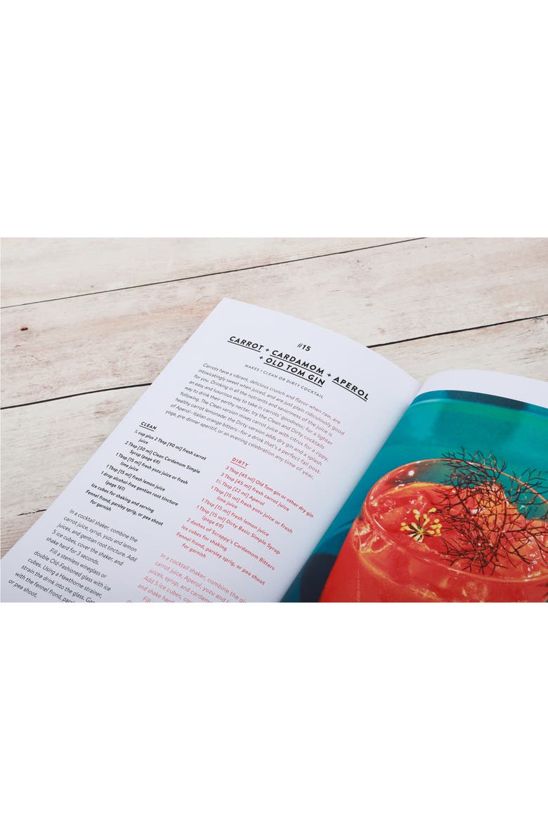Chronicle Books 'Clean + Dirty Drinking: 100+ Recipes for Making Delicious Elixirs, With or Without Booze' Cookbook, Alternate, color, 