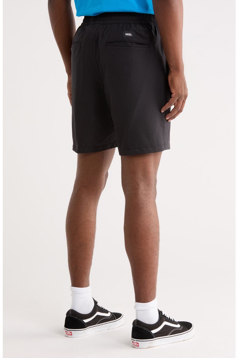 Range Relaxed Water Resistant Sport Shorts, Alternate, color, BLACK