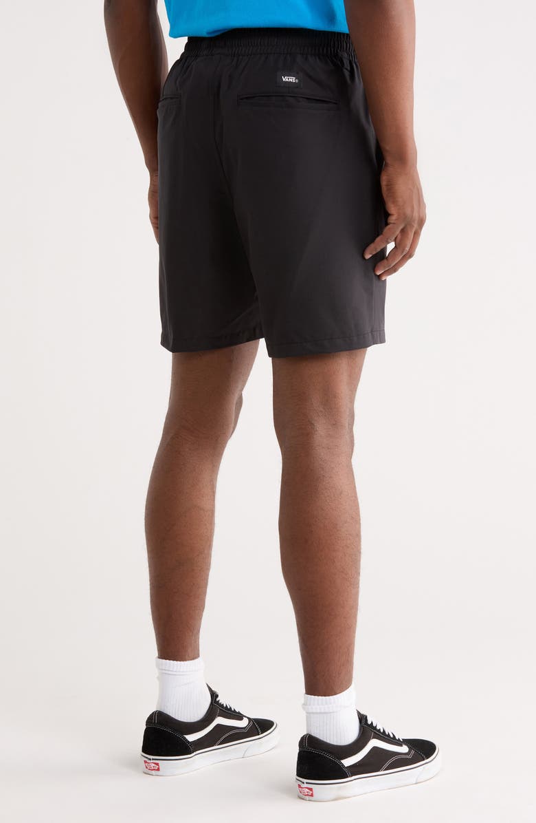 Vans Range Relaxed Water Resistant Sport Shorts, Alternate, color, Black