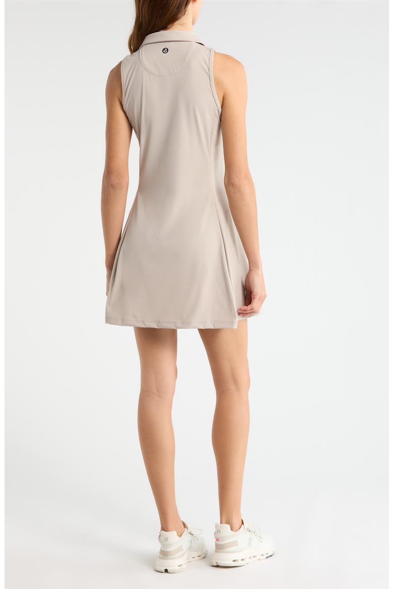 Millie Polo Dress & Shorts Set, Alternate, color, TAN