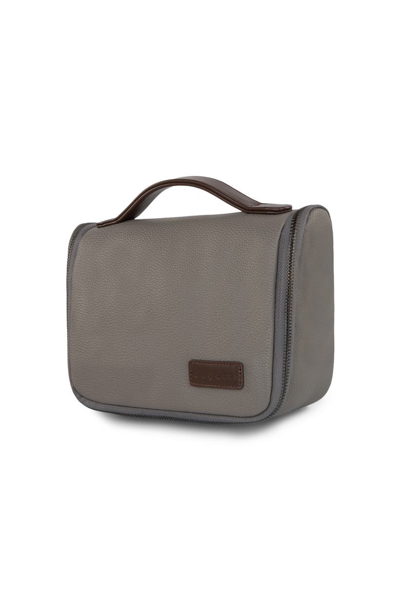 Contrast Toiletry Bag, Alternate, color, Grey