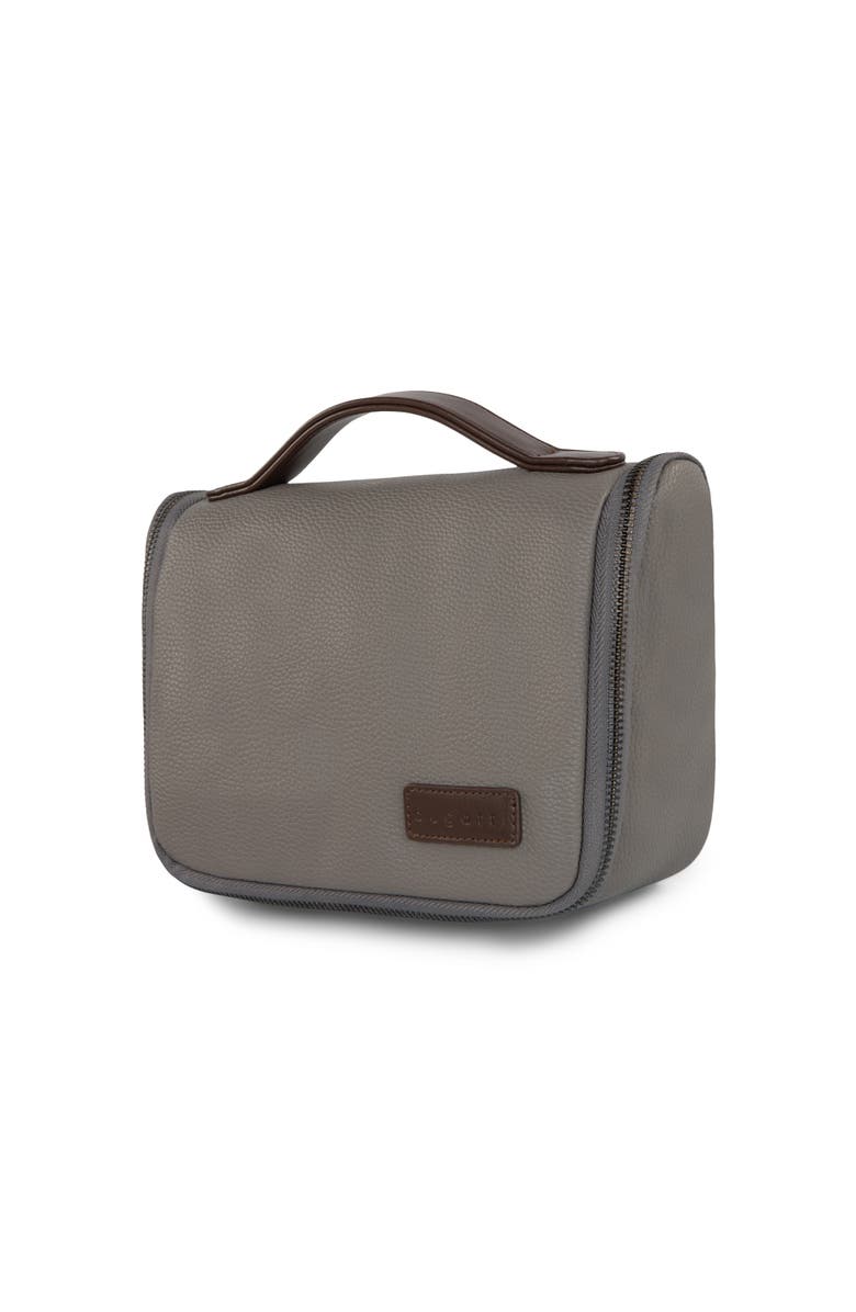 bugatti Contrast Toiletry Bag, Alternate, color, Grey