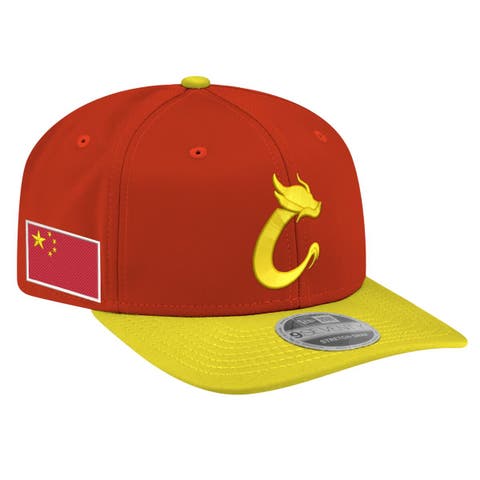 Men's New Era  Red China Baseball 2026 World Baseball Classic 9SEVENTY Stretch-Snap Hat