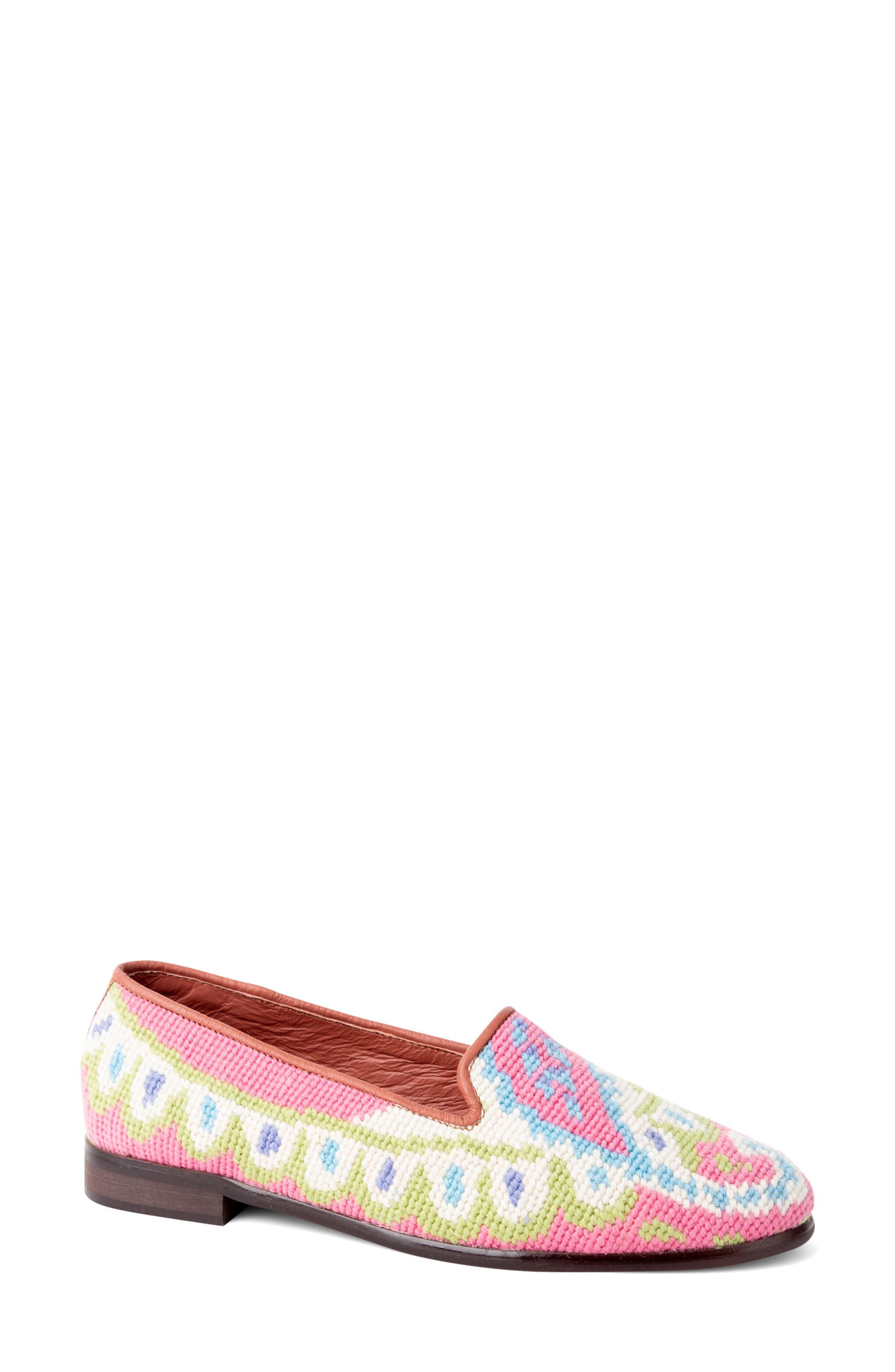 ByPaige Needlepoint Paisley Loafer, Main, color, 