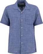 Barbour Rudbek Geo Jacquard Cotton Camp Shirt