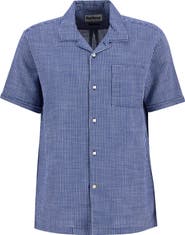 Barbour Rudbek Geo Jacquard Cotton Camp Shirt
