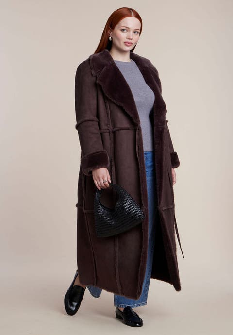 Long Fleece Lined Coat