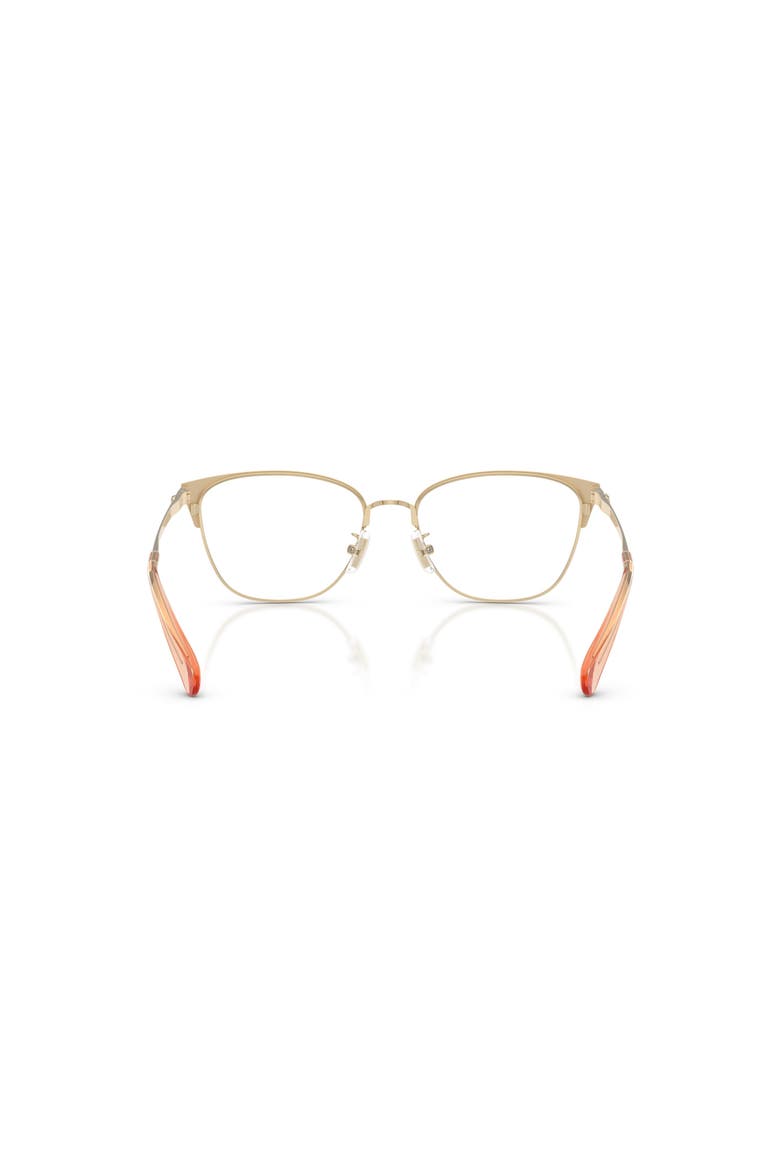 54mm Cat Eye optical glasses, Alternate, color, Gold