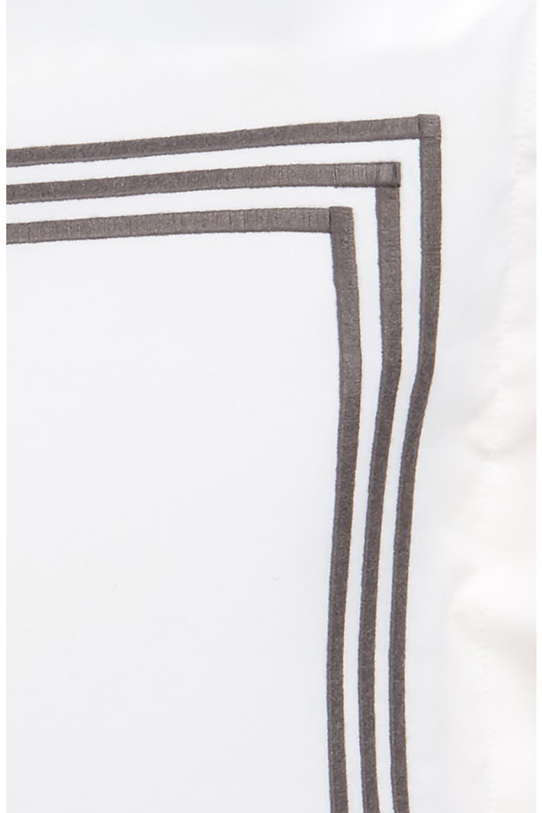 Bel Tempo Count Boudoir Sham, Alternate, color, CHARCOAL