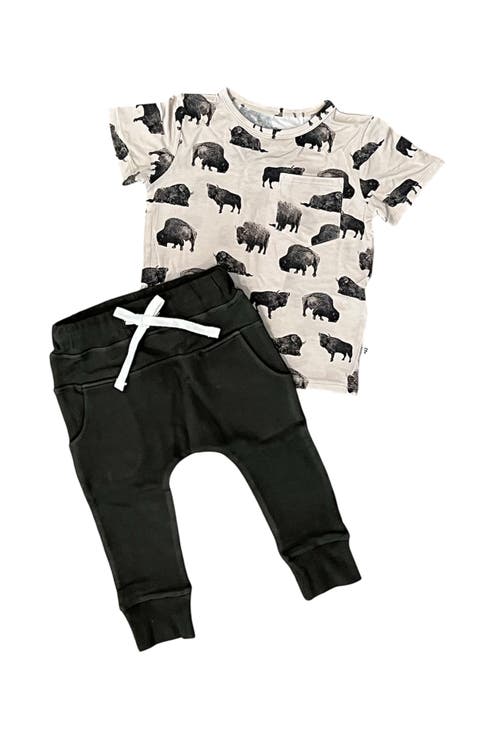 Stetson Pocket Tee + Jogger Set