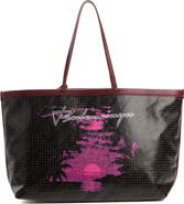 Balenciaga Medium Snob Coated Canvas Tote