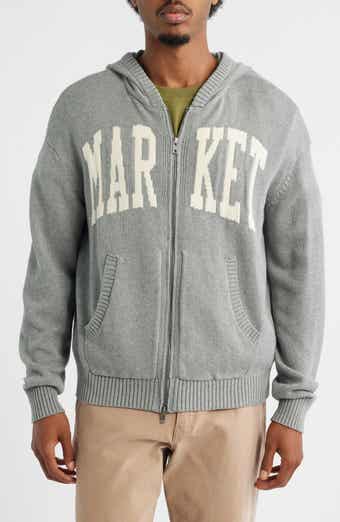MARKET Classic Jacquard Zip Hoodie