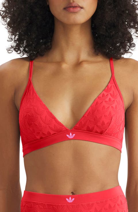 Microterrot Monogram Triangle Bralette