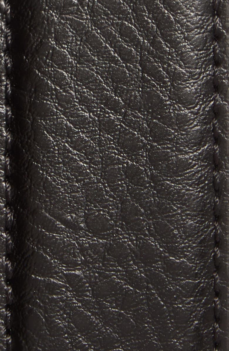 Nordstrom Leland Leather Belt, Alternate, color, Black