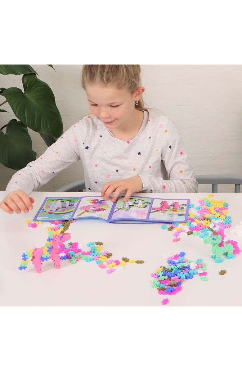 Plus-Plus USA Learn to Build Unicorn Set, Alternate, color, Multi