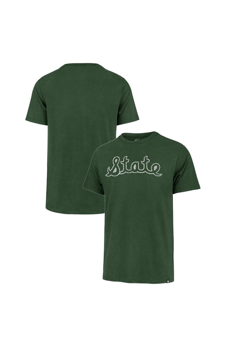 '47 Men's '47 Green Michigan State Spartans Premier Franklin T-Shirt, Main, color, 