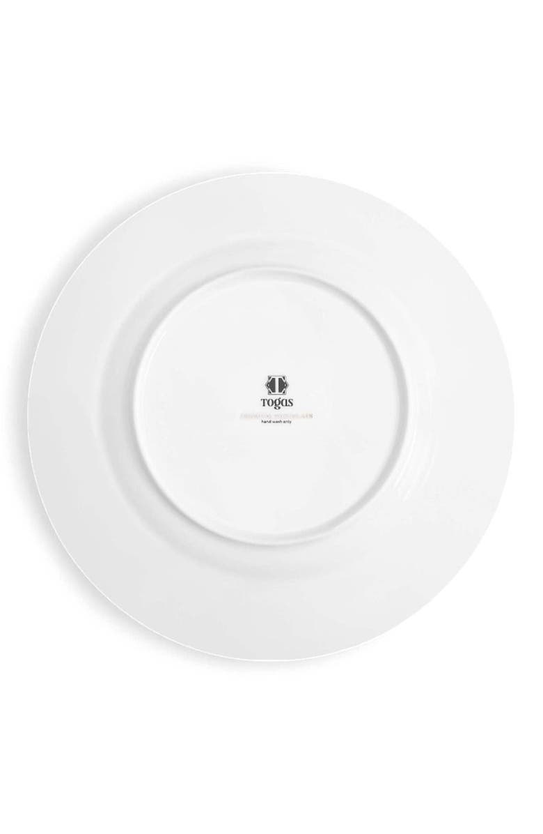 Togas Baglioni Plate, Alternate, color, White