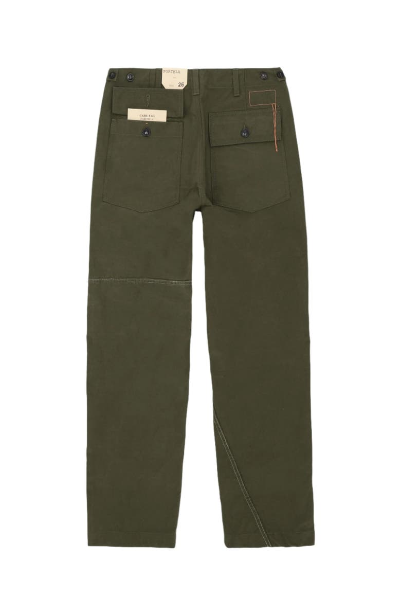 Fortela Fatigue Trousers, Alternate, color, Military Green