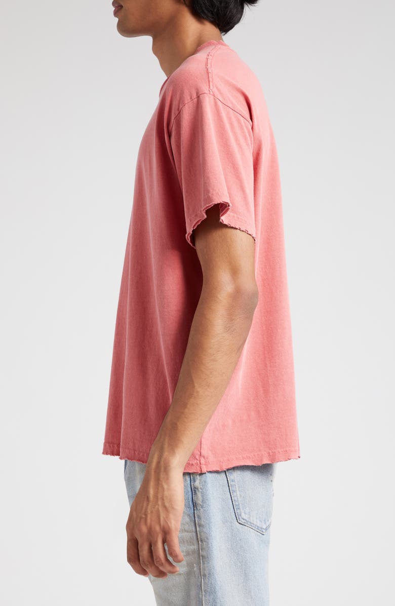 John Elliott Folsom Boxy Distressed T-Shirt, Alternate, color, 