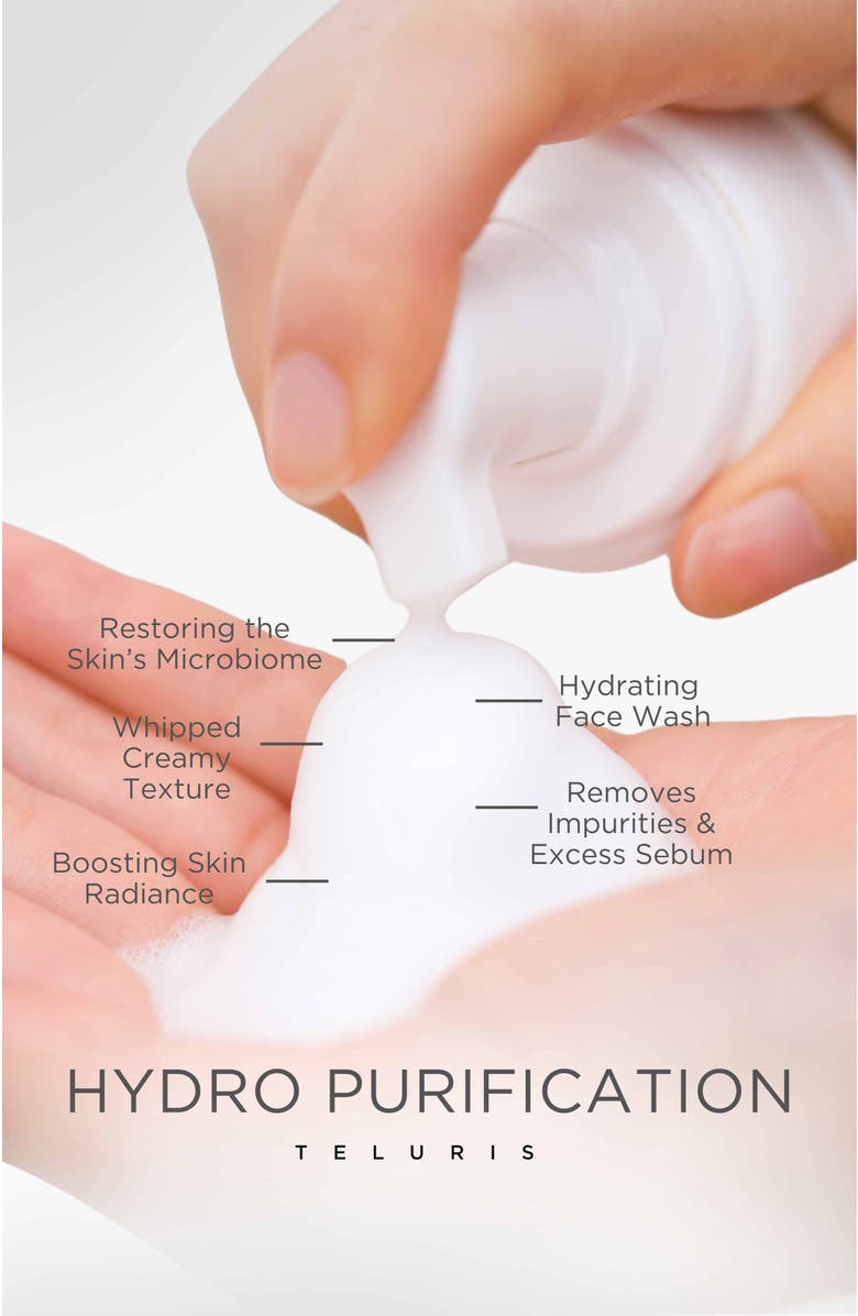 Teluris Hydro Purification Foam Cleanser, Alternate, color, NO COLOR