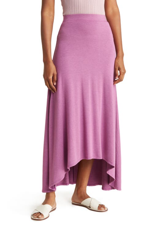 Asymmetric Hi-Low Skirt