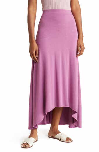 Asymmetric Hi-Low Skirt