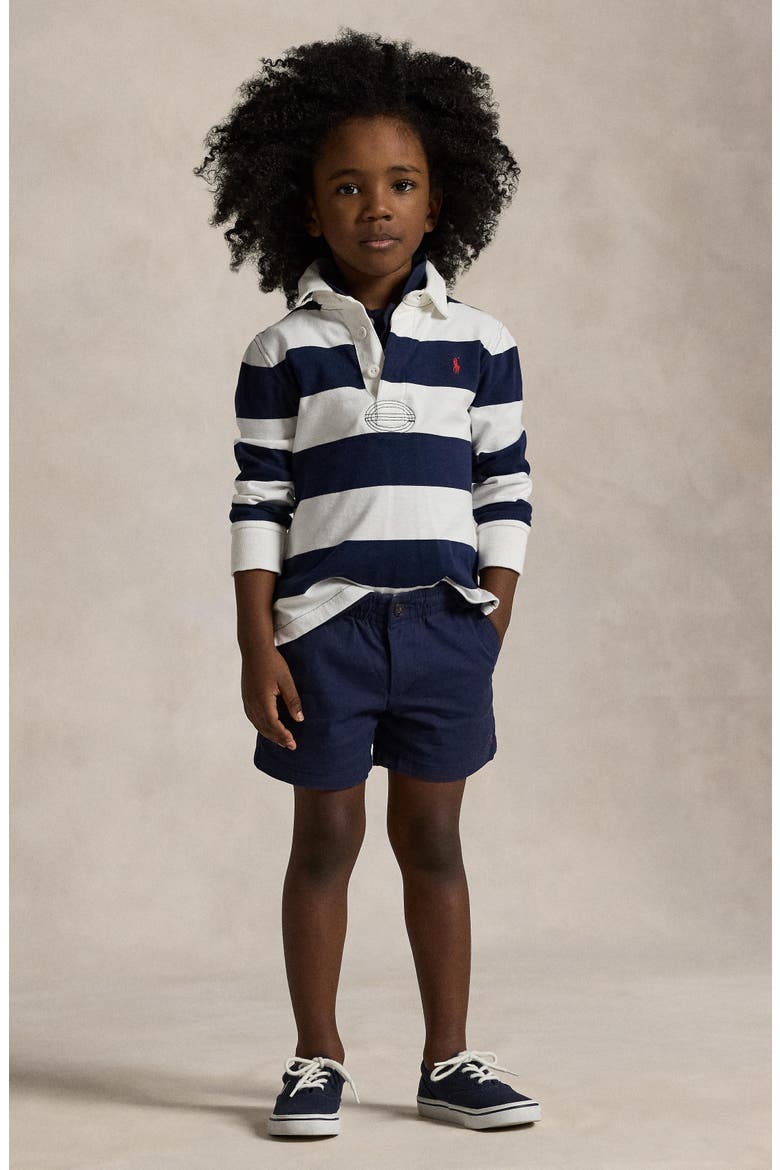 Kids' Prepster Stretch Cotton Twill Shorts, Alternate, color, NEWPORT NAVY