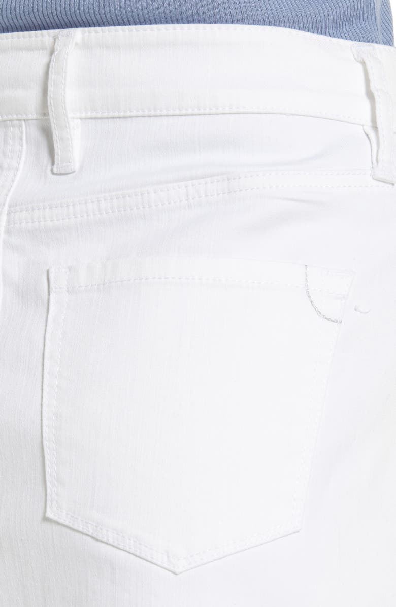 Tommy Bahama Ella Twill High Waist Denim Miniskirt, Alternate, color, White